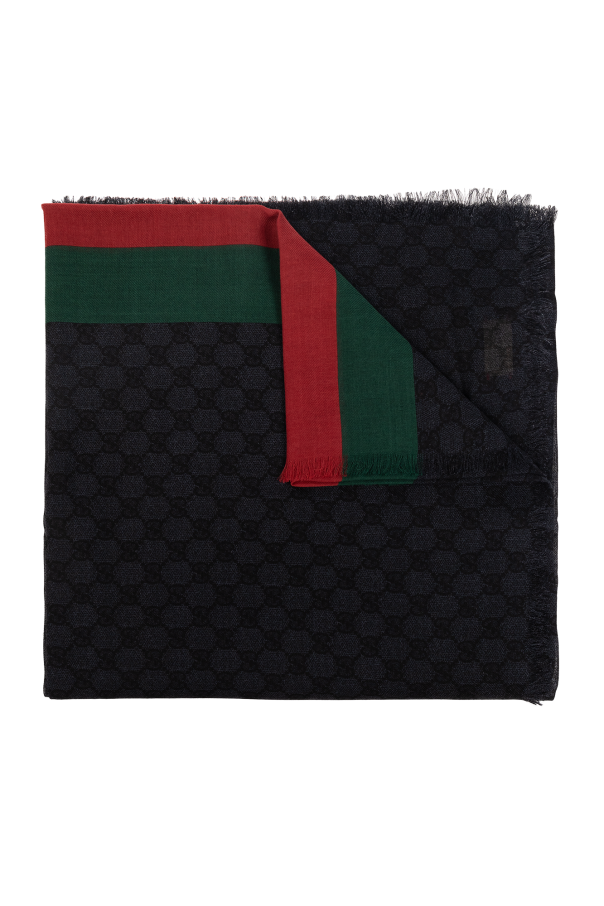 Black Wool scarf Gucci Vitkac GB
